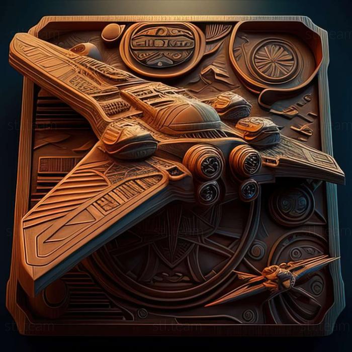 3D модель Гра Star Wars X Wing (STL)